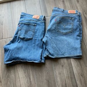2 Classic short Levis Shorts